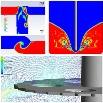 Przykłady wyników symulacji CFD