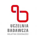 Obraz przedstawia logo Inicjatywy Doskonałości Uczelnia Badawcza