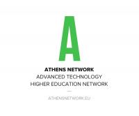 Obraz zawiera logo programu ATHENS