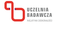 Obraz przedstawia logo Inicjatywy Doskonałości Uczelnia Badawcza